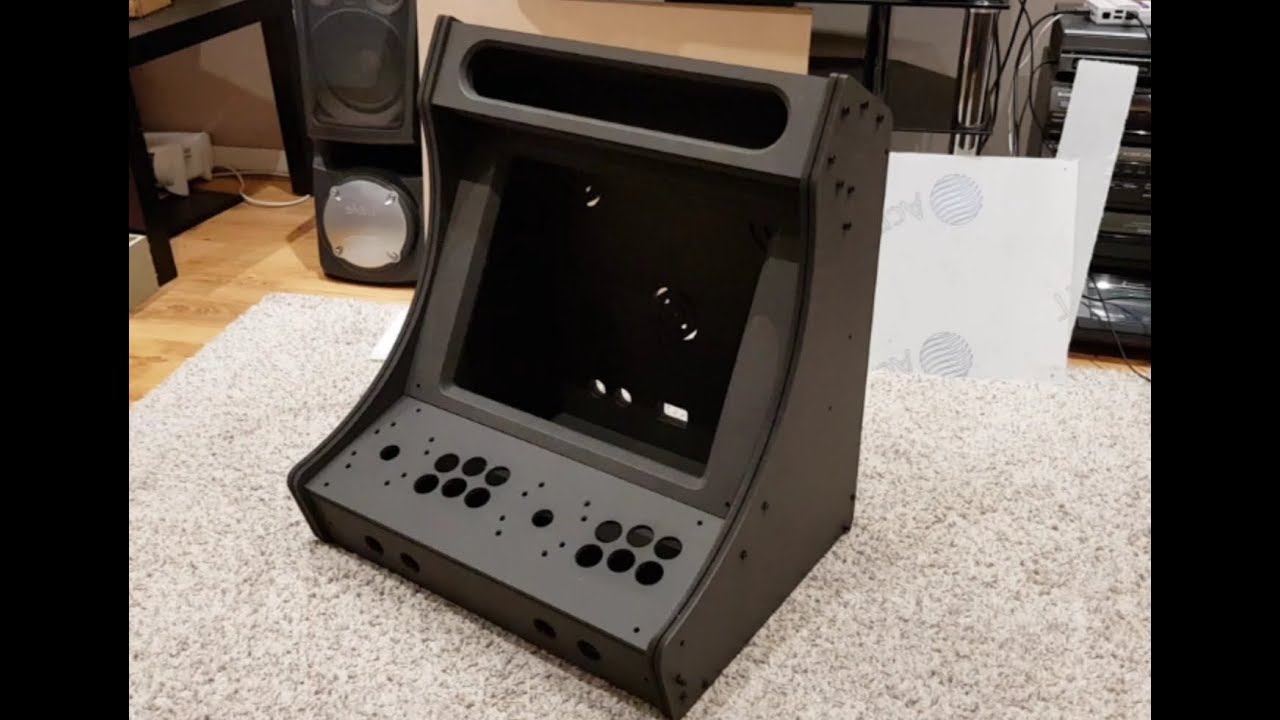 Building My Arcade Part 12 Bartop Cabinet Parts Assembly Youtube