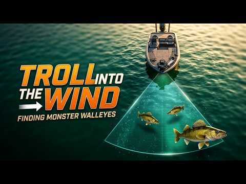 Why You Should Troll Into the Wind for Walleyes (Forward Facing Sonar Strategy with Tom Huynh)