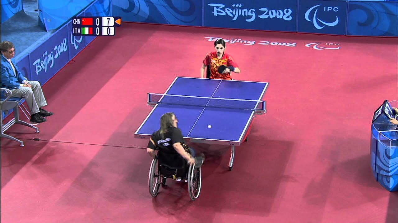Table Tennis Women's Singles 12 Gold Medal Match Beijing 2008