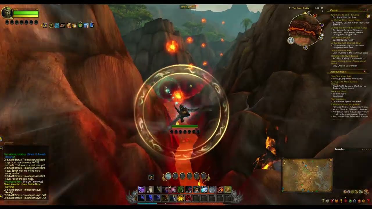 Kalimdor Cup Reverse #09 - Great Divide Dive - Gold