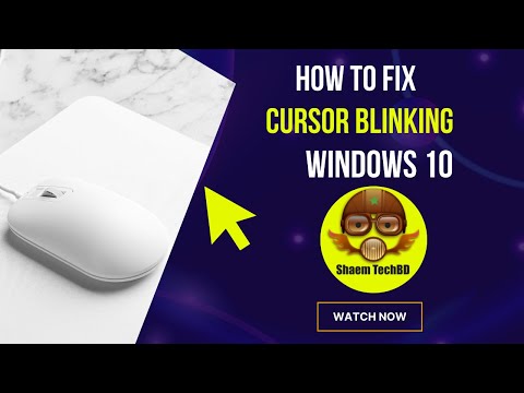 How to Fix Cursor Blinking in Windows 10?