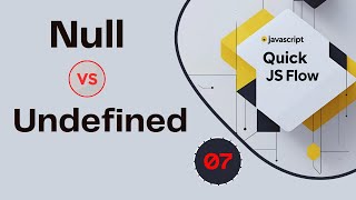 Null vs Undefined in JavaScript | شرح بالعربي