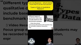 Types of Data | Quota Sampling | First Step to Apply the Method #ResearchForAll #qualitative