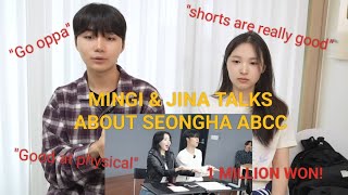 Abcc Mingi And Jina Comment On Haeun-Seongmin