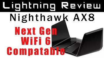 Lightning Review - Netgear NightHawk AX8