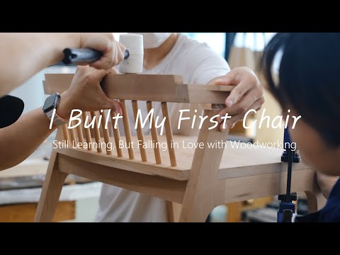 Building My First Chair | Beginner's Woodworking Journey - YouTube