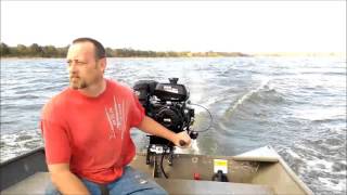 River Run 14HP Slow Test