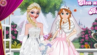 Frozen Games  - Queen Elsa and Princess Anna Brides screenshot 5