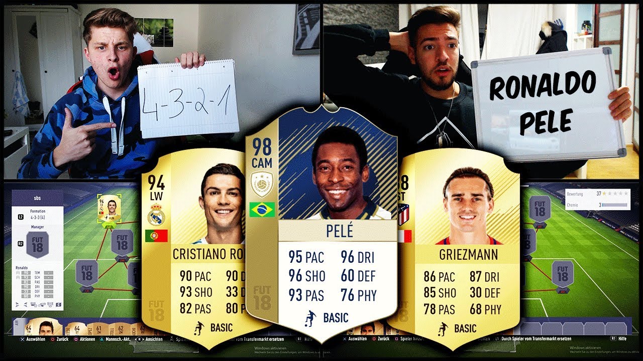 FIFA 18 - RONALDO vs. GRIEZMANN SQUAD BUILDER BATTLE vs. WAKEZ! ⚽⛔️🔥 Ultimate Team Deutsch