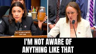 AOC EXPOSED Trump Official after Providing Undeniable Proof of Current Drinking Water