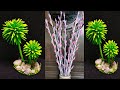 2 Easy Flowers from Foam Eva 2 mm &amp; Broom Sticks || DIY Foam Crafts Ideas