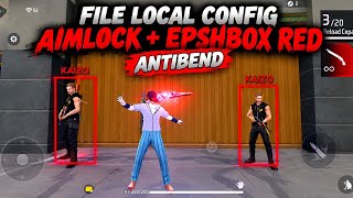 `AIMLOCK LOCAL CONFIG BRUTAL NEW`🔥#file #aimlock #terbaru2026 #fypシ #antibend