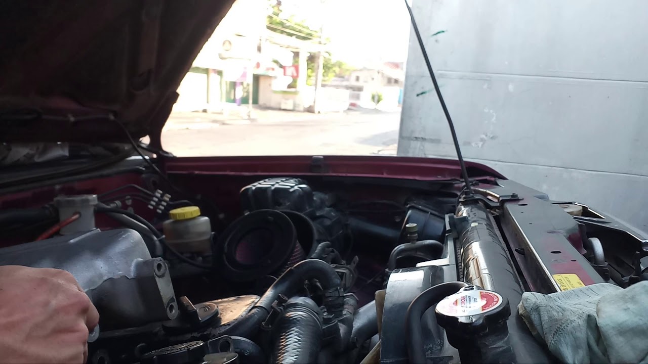 Nissan Frontier D22 intake manifold installation YouTube