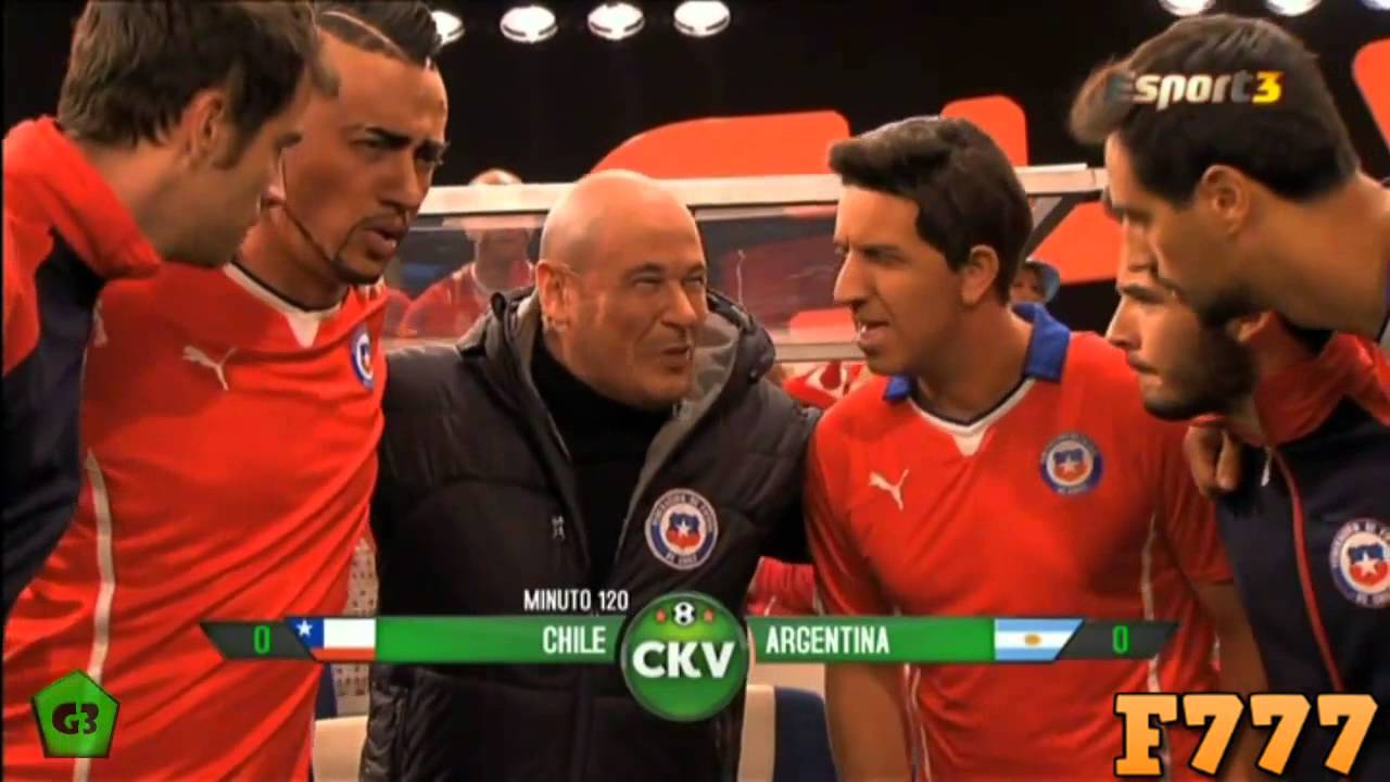 Parodia a la final Copa America | Chile Vs Argentina | Crackovia