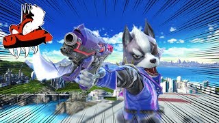 SILVER SPACE WOLF - A Wolf Montage (Super Smash Bros. Ultimate)