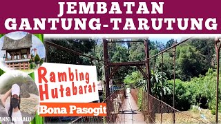 Jembatan Gantungtarutung rambing Hutabarat Bona Pasogit
