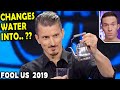 Magician REACTS to Wolfgang Moser TRANSFORM WATER on Penn and Teller FOOL US 2019