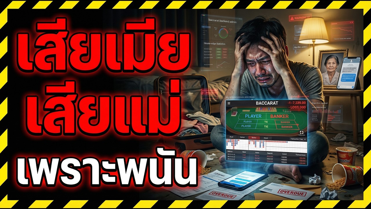 จากเงิน 1,000 สู่ความฉิบหาย อุทาหรณ์คนติดพนันออนไลน์ที่เสียทุกอย่างในชีวิต#รู้งี้thepodcast