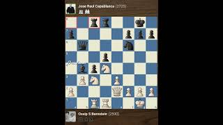 Capablanca was really a genius! Ossip Bernstein vs Jose Raul Capablanca | Moscow 1914