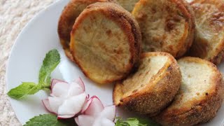 المبطن الليبي في الفرن بدون قلي | Libyan stuffed potatoes