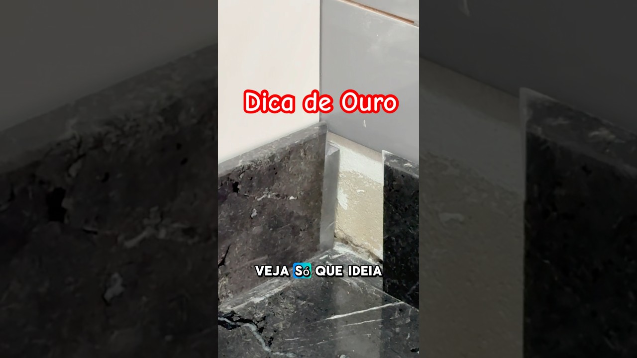 Corte em roda pia meia esquadria  