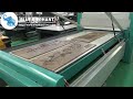 Manual glue spraying - laminating machine
