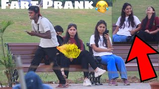 Best Fart Prank 🤣 || Girl's Reaction || Prank Video || Prank In India || Prank || Best Prank 2023