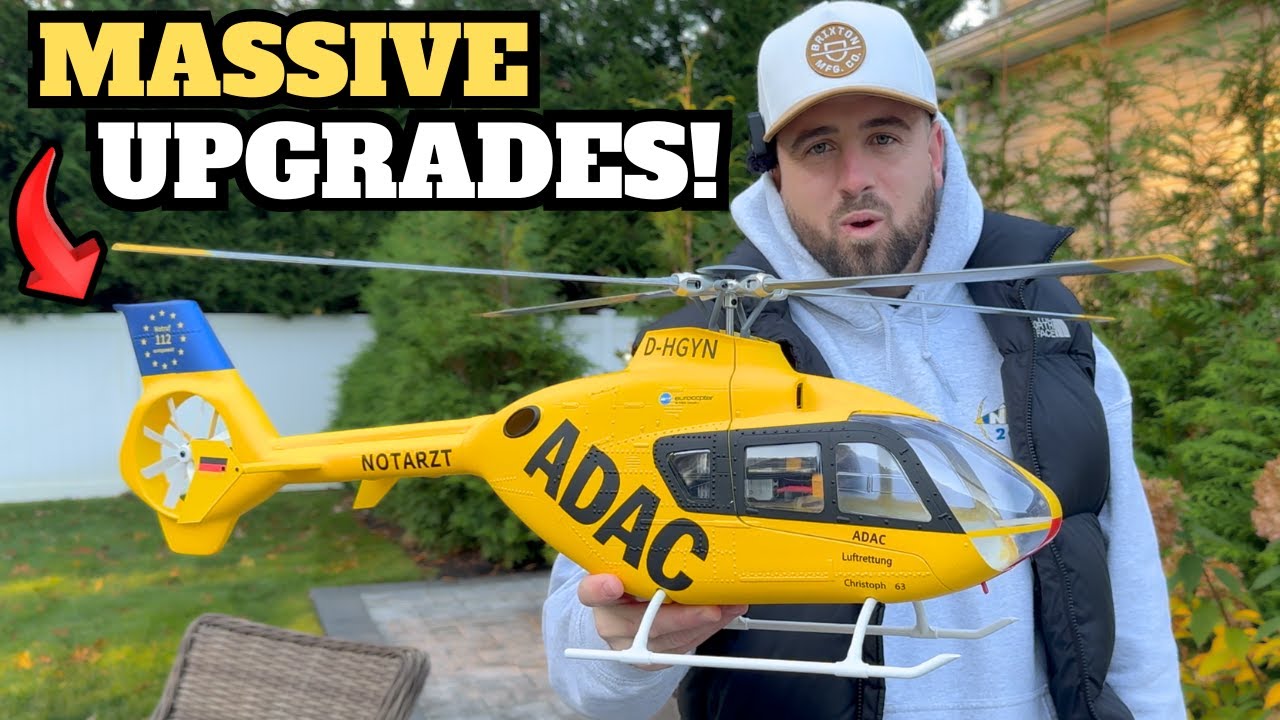 Этот радиоуправляемый вертолет с GPS-приемником только что вышел на новый уровень!