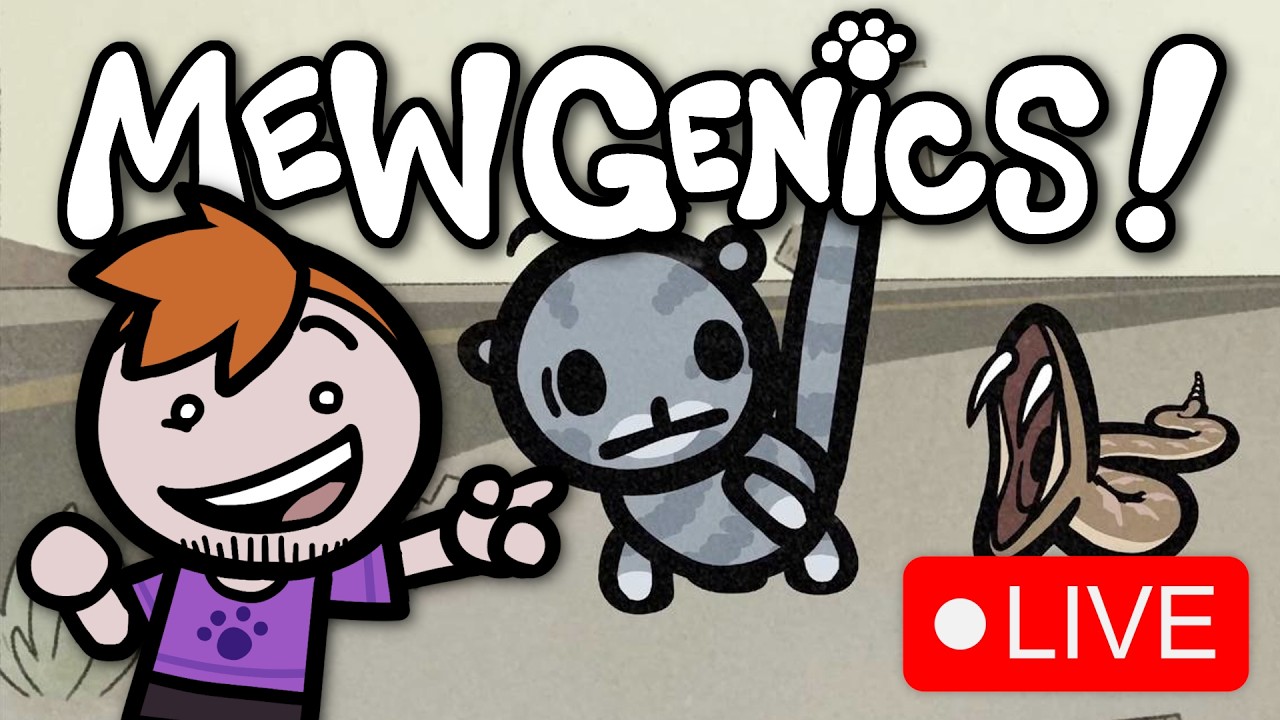 Mewgenics Day 3! Let's explore Act 2!