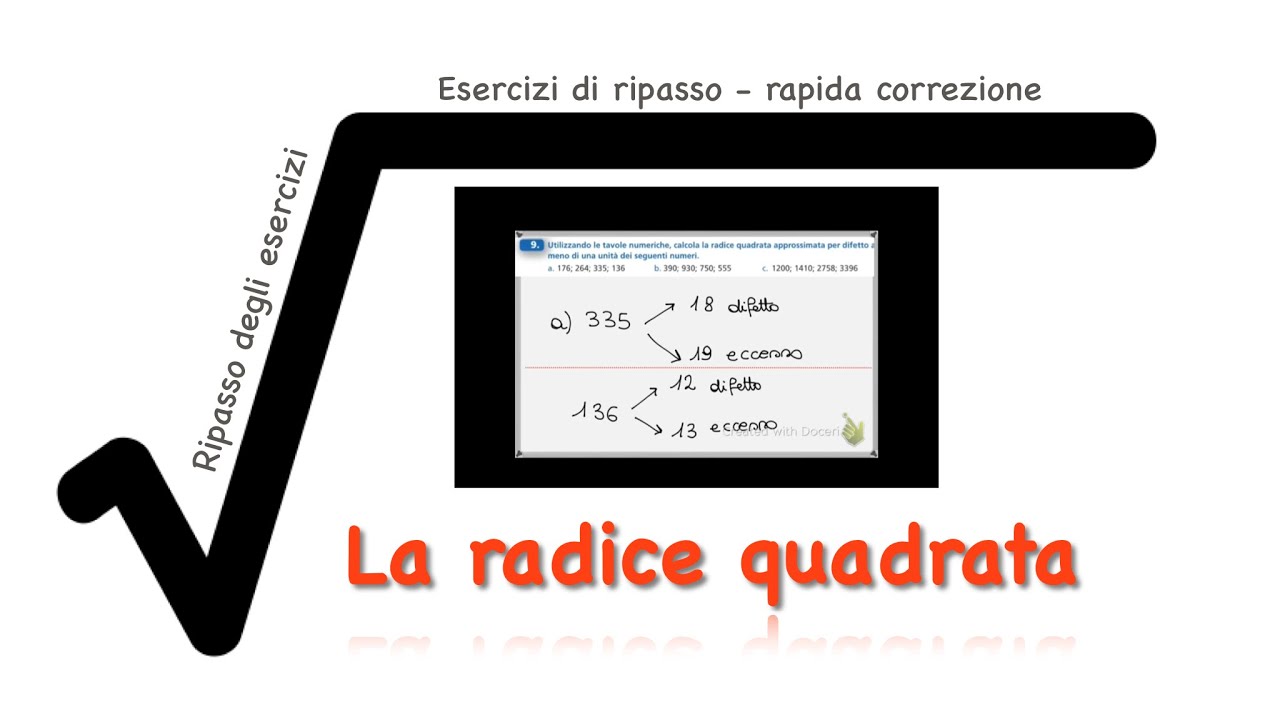 Algoritmo Radice Quadrata Con Approssimazione Al Decimo Ecc Flv Youtube