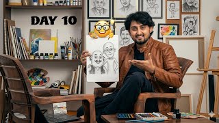 30 Days Sketch Challenge Day 10 Motu Patlu Ki Jori