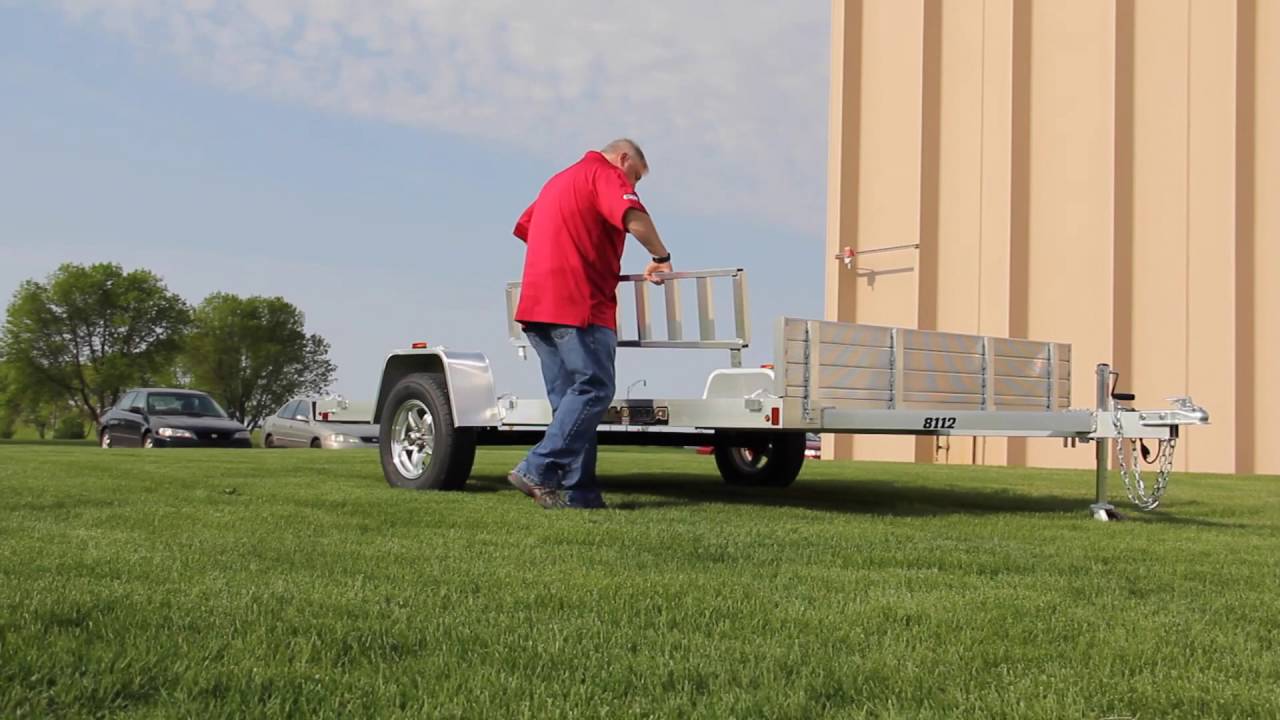 Aluma - 8112 Side Ramps - YouTube