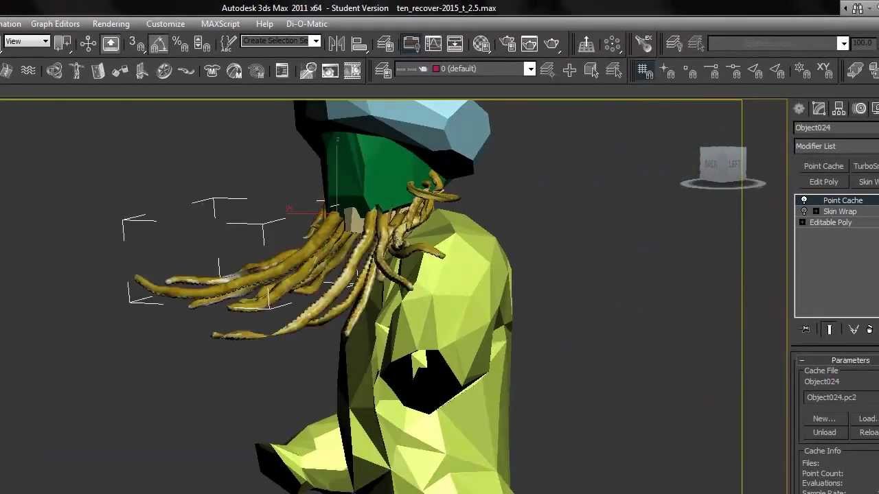 tentacle simulation in 3ds max overview by 3d region 3ds max simulation tentacle