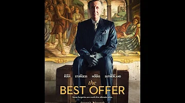 Geoffrey Rush, Jim Sturgess,The Best Offer 2013.Crime, Drama, Mystery