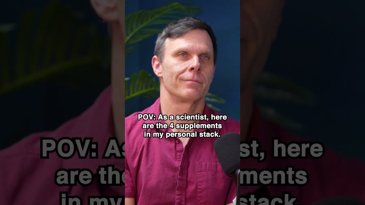 I use these 4 supplements