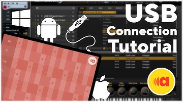 How to connect Audanika via MIDI over USB | Tutorial | Audanika