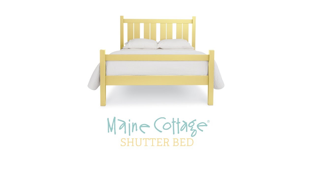 Shutter Bed By Maine Cottage You Shutter Bed By Maine Cottage