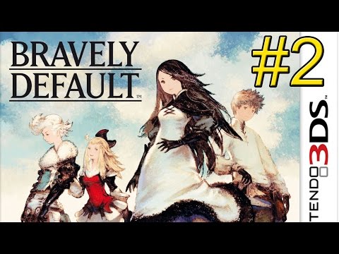 Видео: Bravely Default {3DS} прохожедние часть 2 — Путь на Озеро