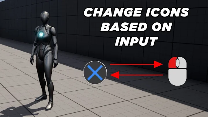 Changing UI Icons Based in Input Controller in Unreal Engine