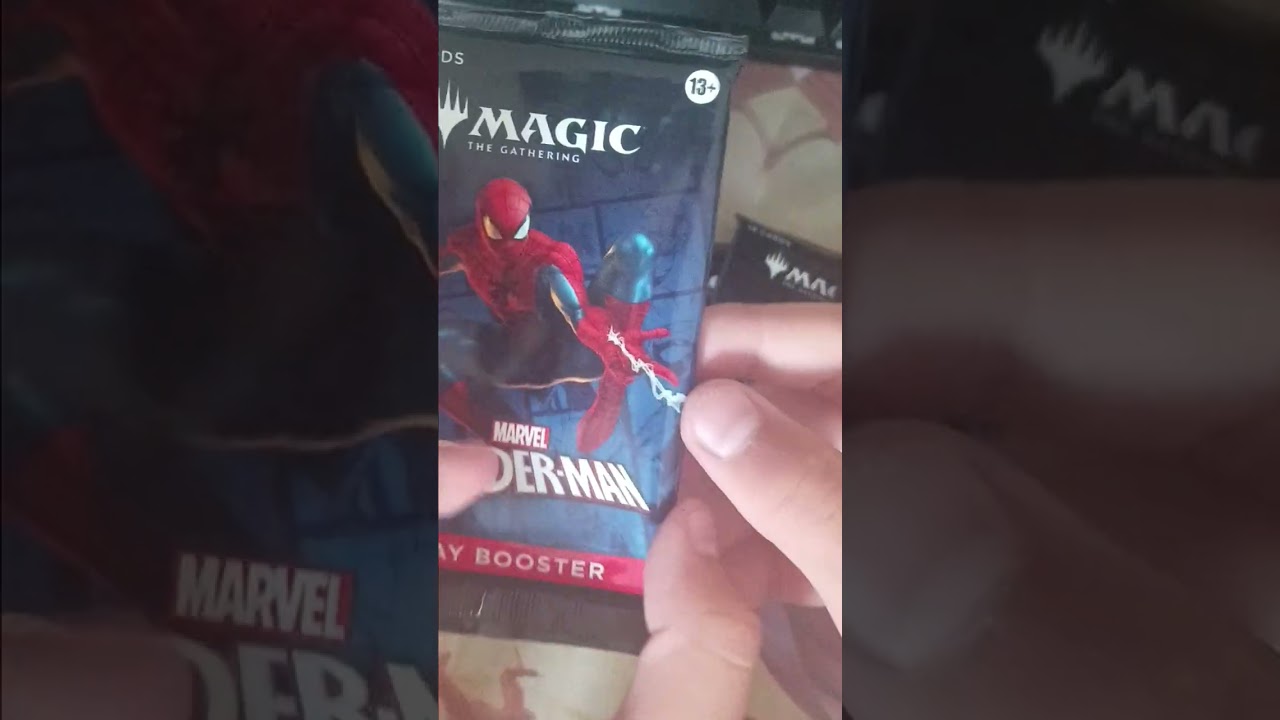 Opening the spiderman mtg pre release