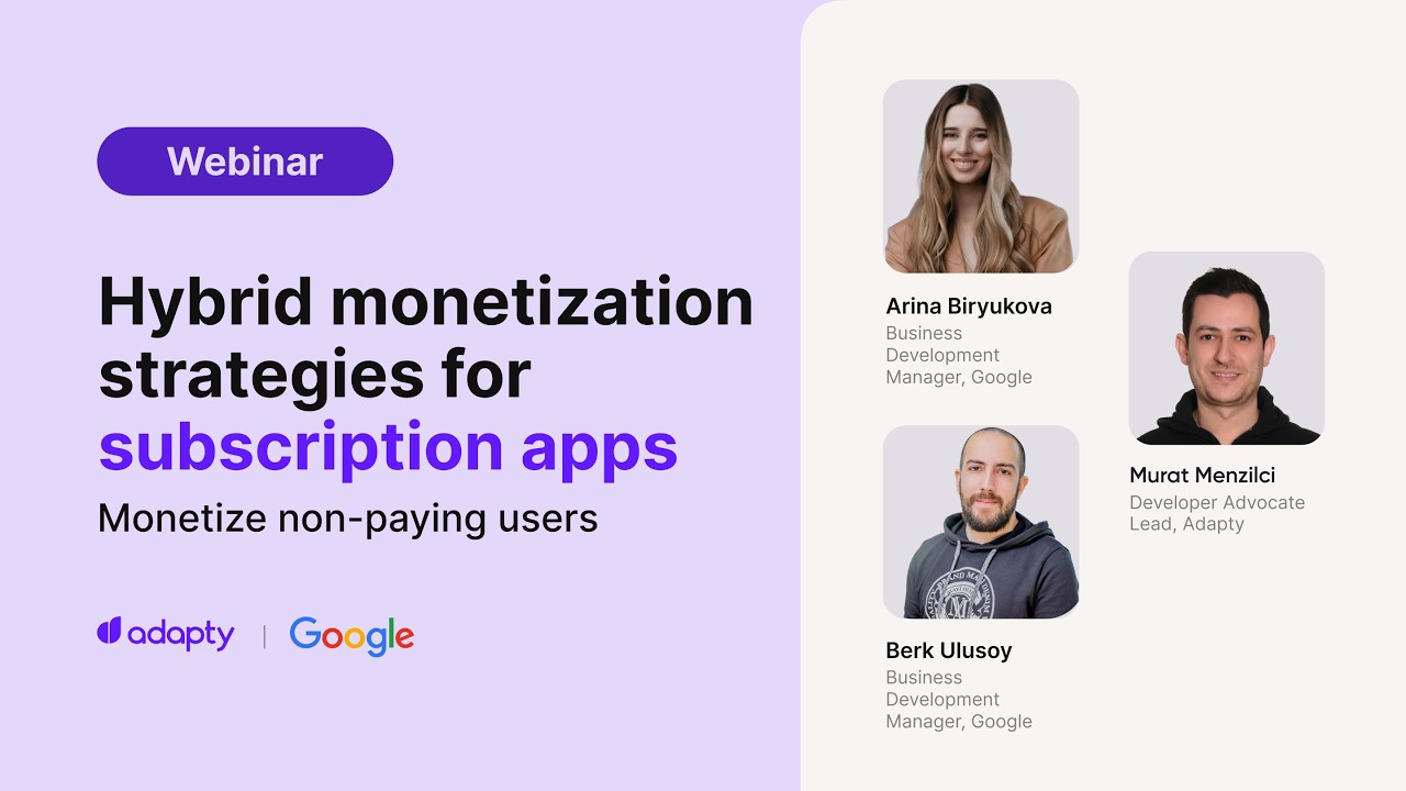 Hybrid monetization strategies for subscription apps