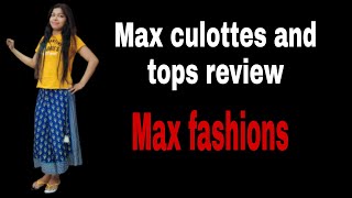Max culottes and tops review screenshot 2
