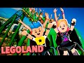 🐲 Fugimos do Dragão na MONTANHA-RUSSA do LEGOLAND Florida | UPLI Trip #9
