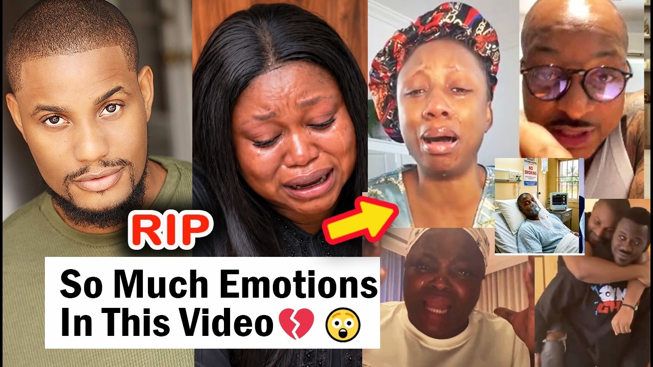 So Sad💔! See FULL VIDEO Of How Nigerian Celebrities Mourned The Death Of Actor ALEX EKUBO