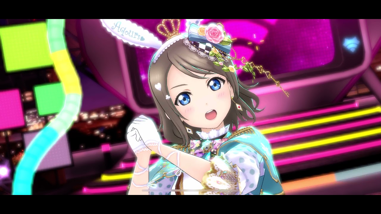 [LLSIFAS] Analog Heart MV: You Watanabe (Rabbit in Wonderland) - YouTube