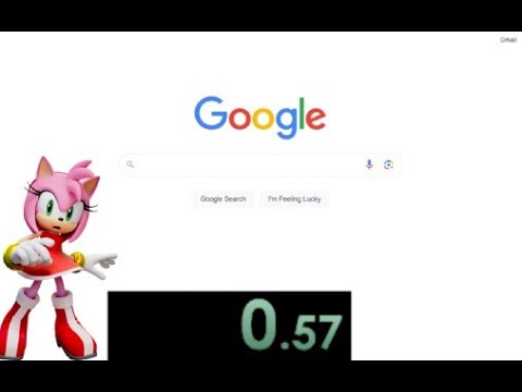 Amy Rose NSFW Google Search Speedrun
