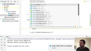 Writing Objects to File using Serializable