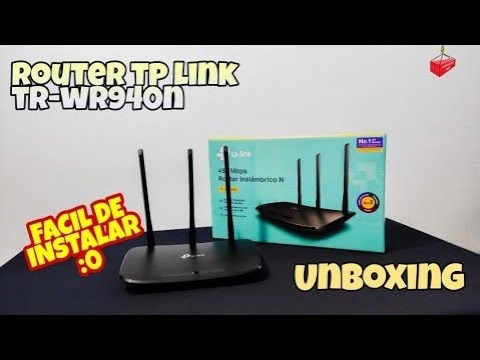 REPETIDOR WIFI / ROUTER TP-LINK TL WR940N (CONFIGURACION FACIL) - Unboxing Net