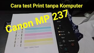 Brand new Canon MP237 setup to continuous ink