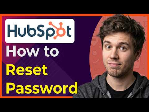 How to Reset Password Hubspot [2026 New UI]